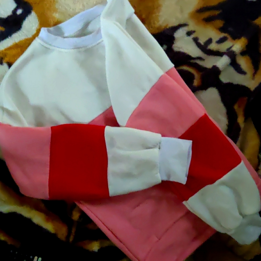 PinkRedWhite Sweater